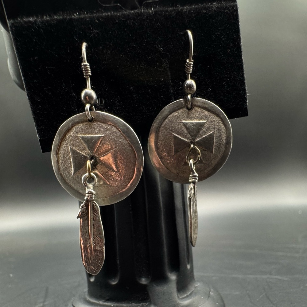 Vintage Sterling Silver Earrings